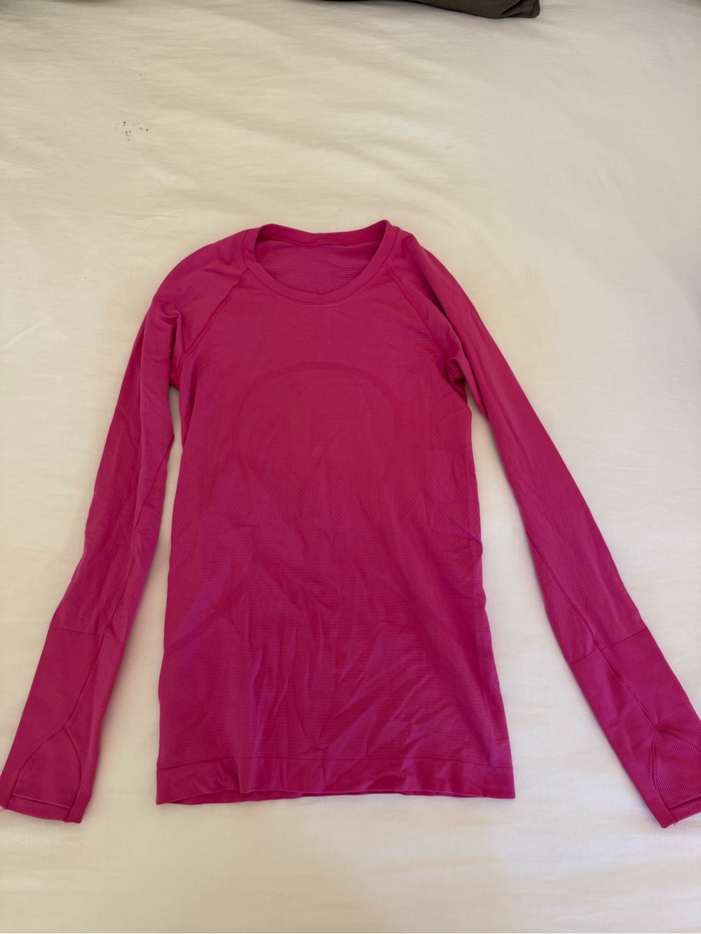 lululemon athletica Women's Long-Sleeve Performance Top - Fuchsia Pink